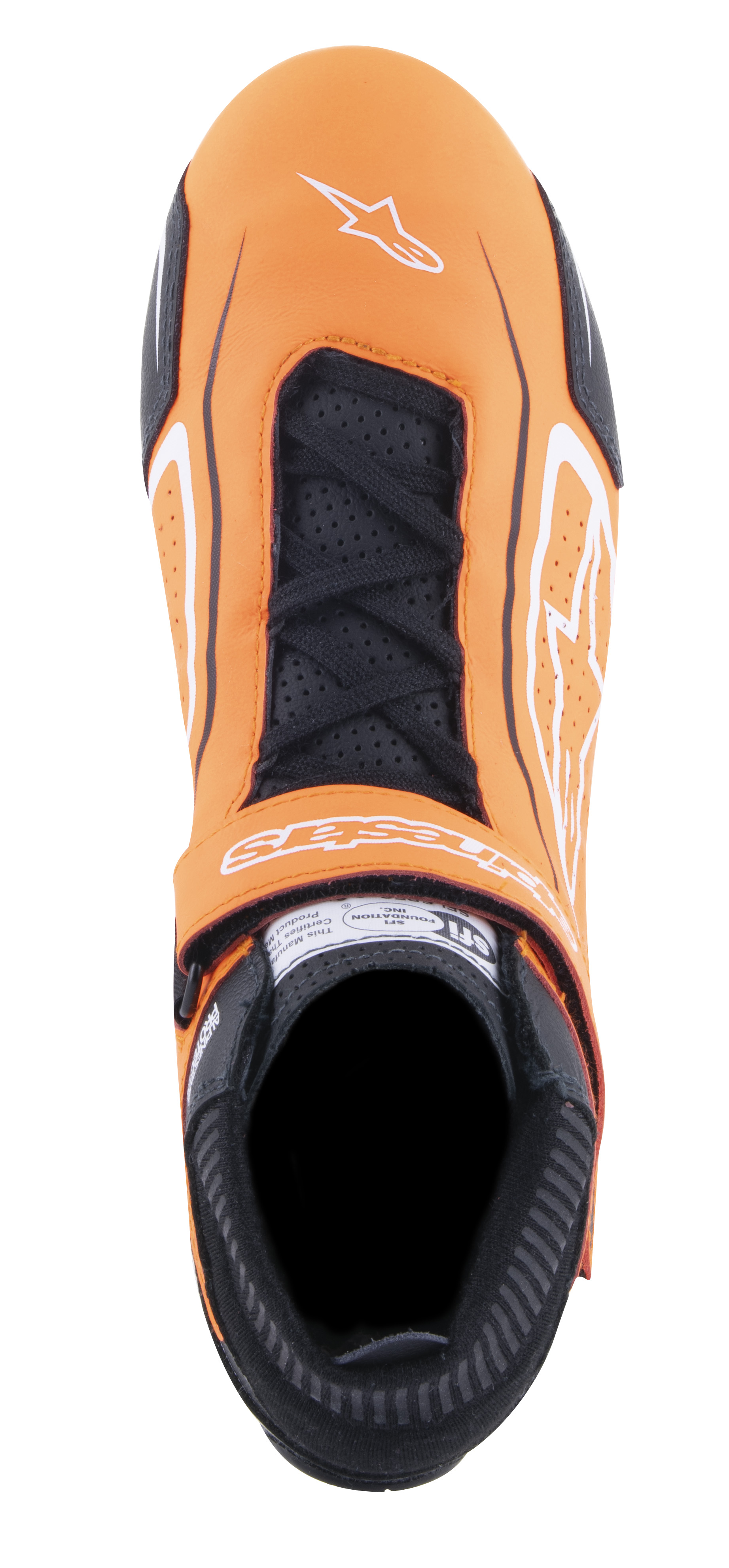 2022 Tech-1T V3 Fahrerschuh orange/schwarz/weiß 