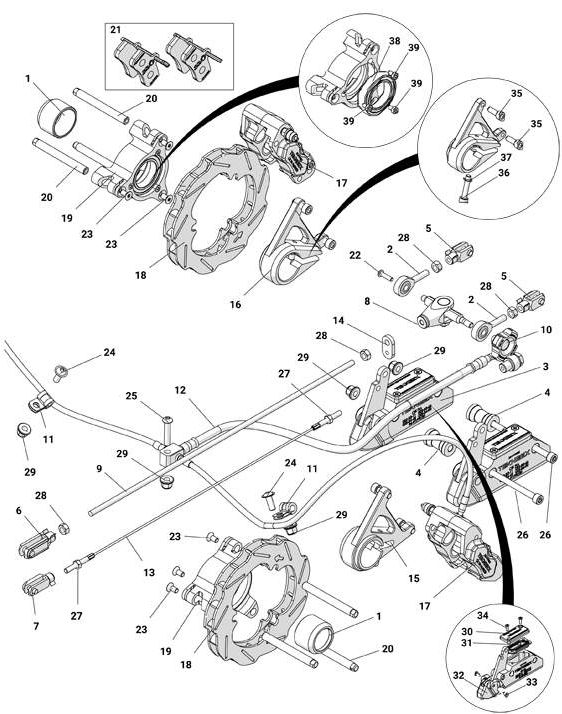 Vorderbremse KZ 2022