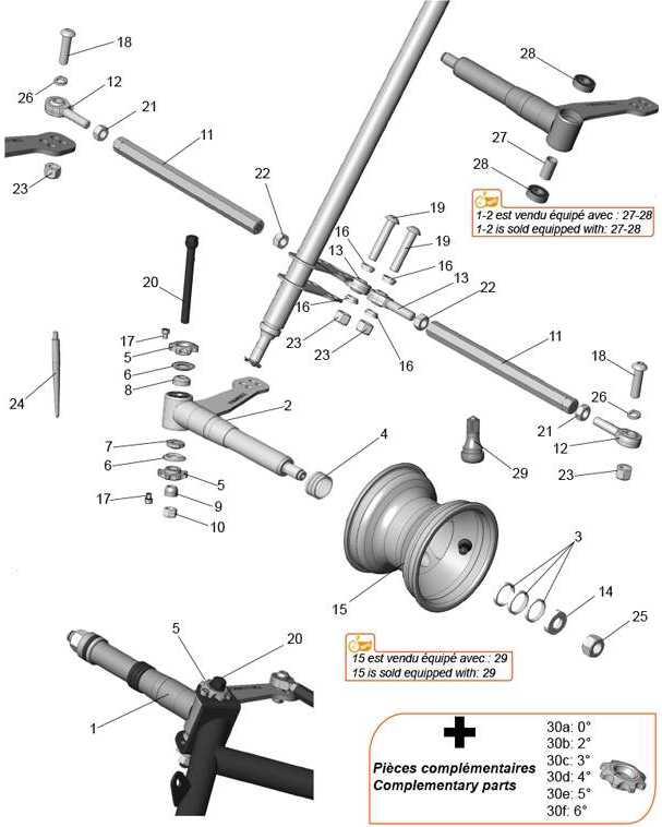 Vorderachse Furia Ø25 2022/23