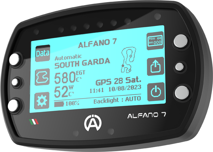 Alfano 7 2T Grundgerät mit RPM, GPS, Bluetooth, WLan