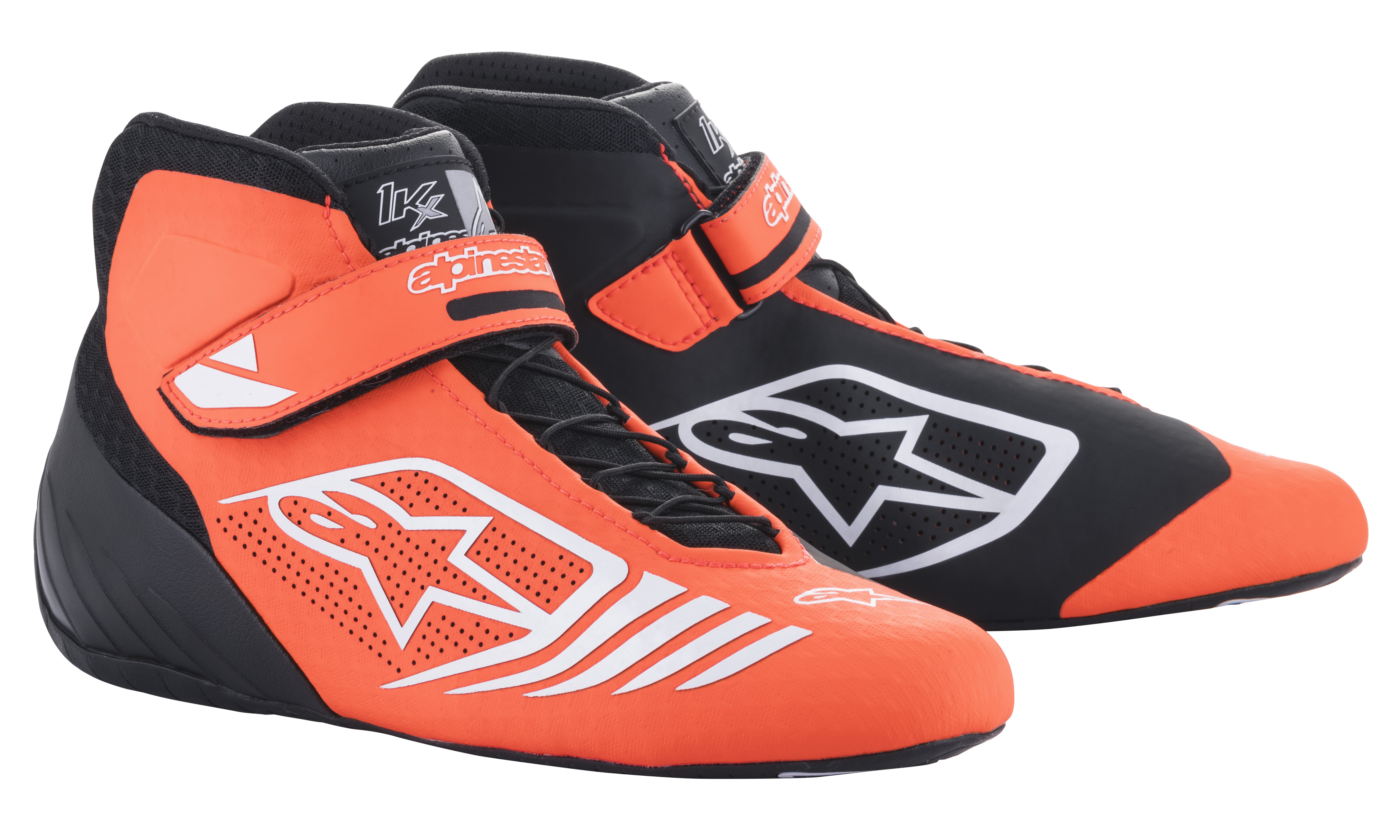 2022 Tech-1 KX Rennschuhe schwarz/orange/weiß 