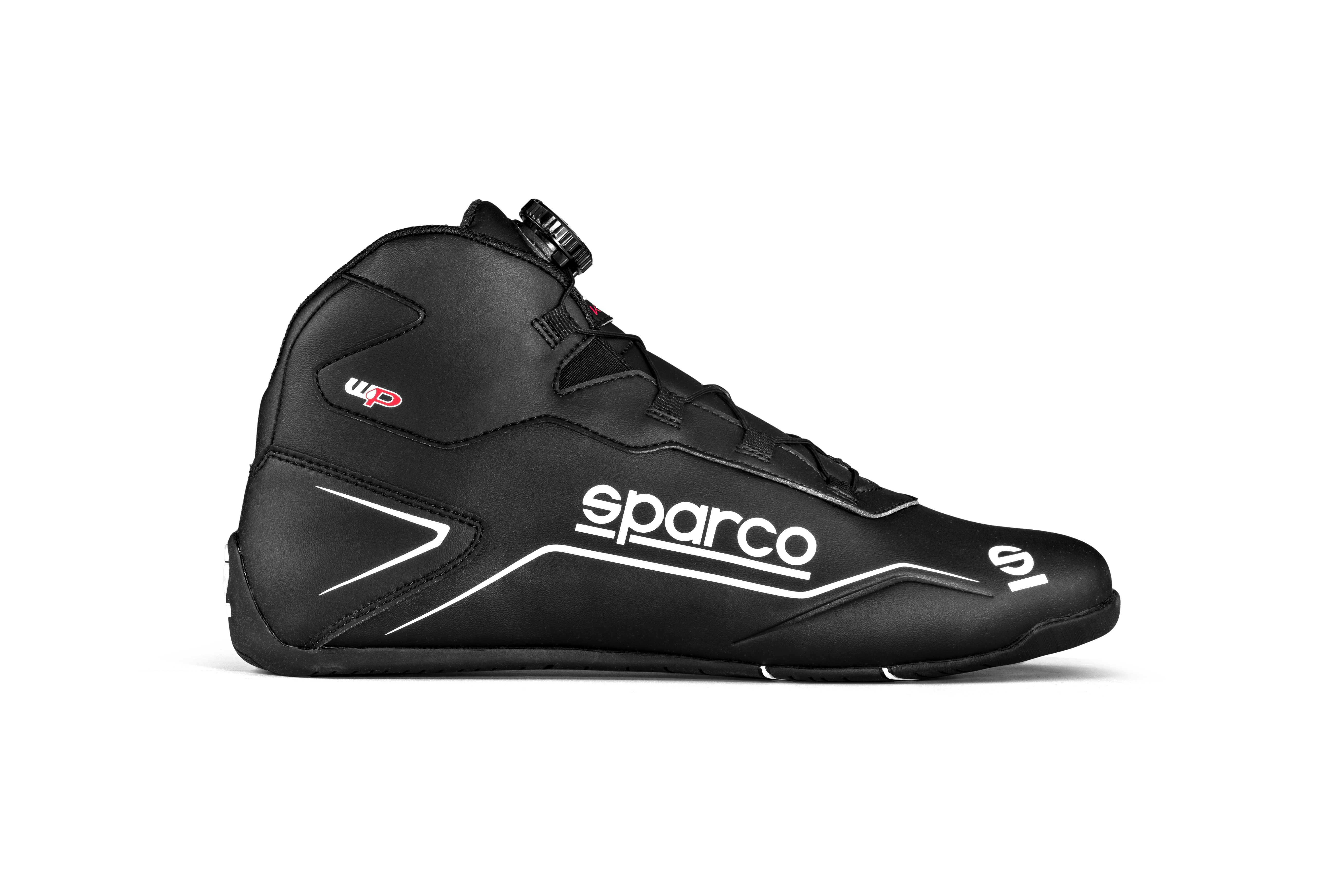 2022 Sparco K-POLE WP Rennschuh schwarz Wasserfest