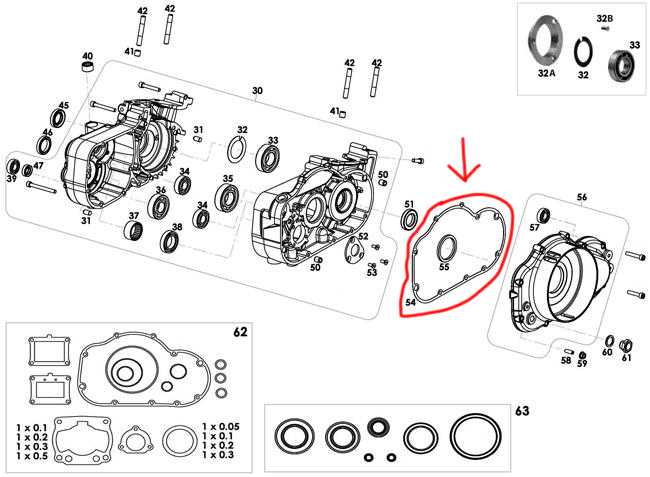 MAXTER Dichtung Kupplungsdeckel MXO MXV