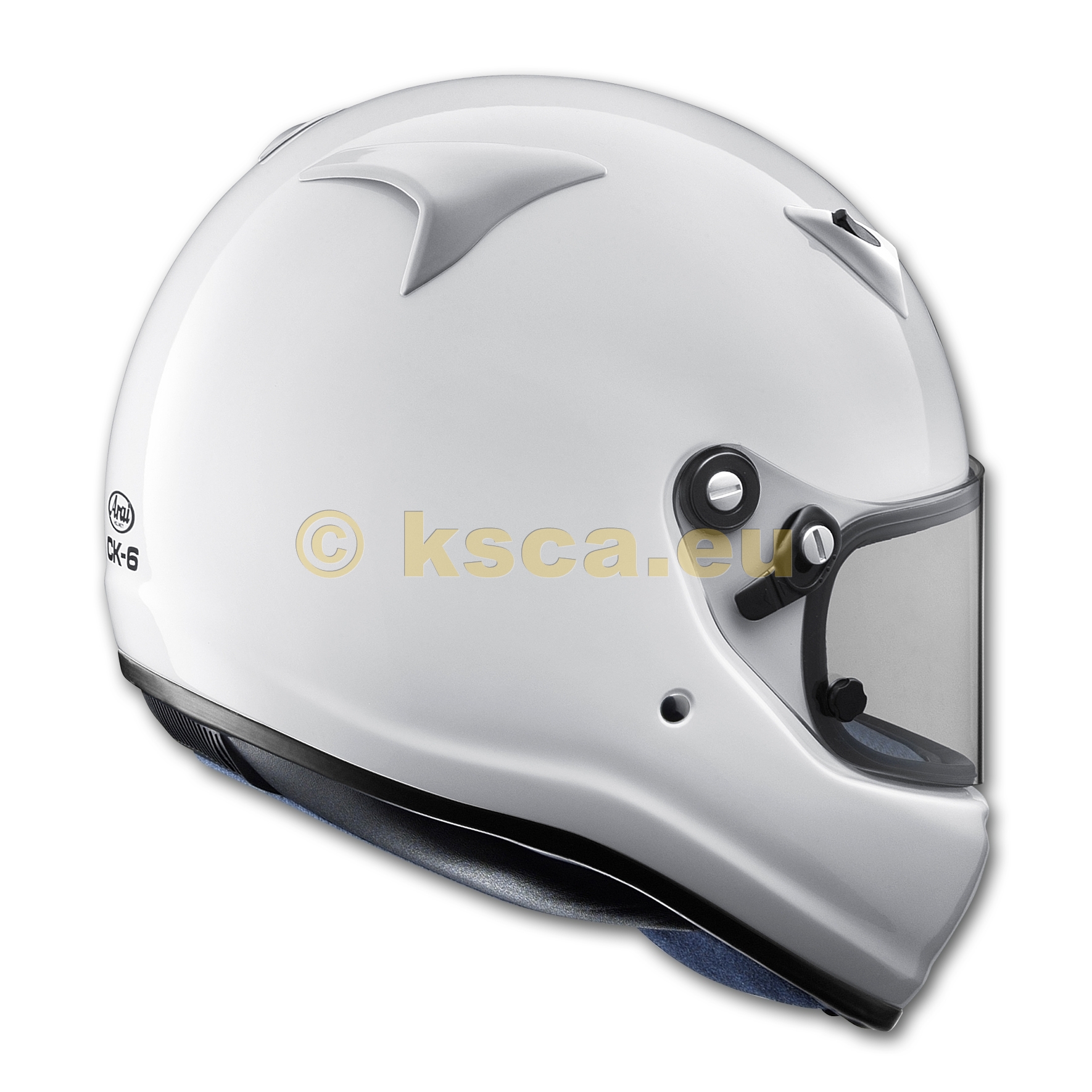 ARAI Helm CK6 weiß Snell/FIA CMR2016 Modell 2021