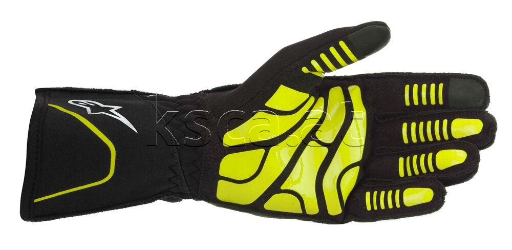 2022 Tech-1 KX v2 Handschuhe schwarz/gelb fl.