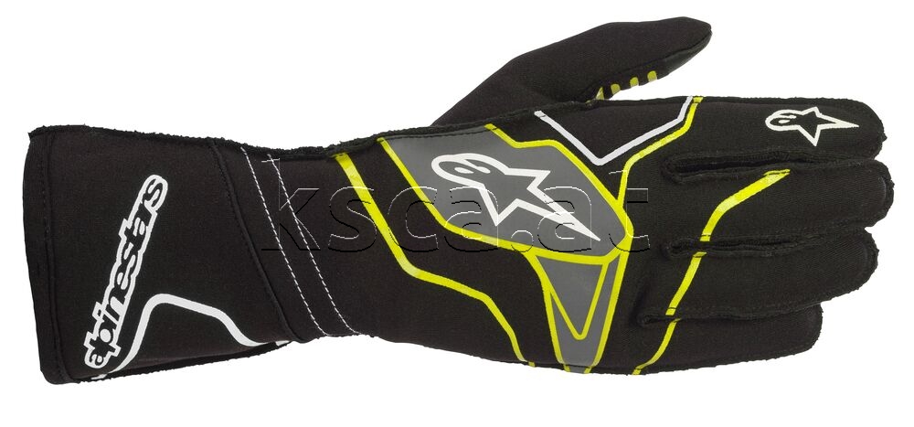 2022 Tech-1 KX v2 Handschuhe schwarz/gelb fl.